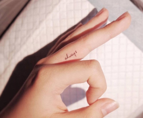 tiny little tattoos