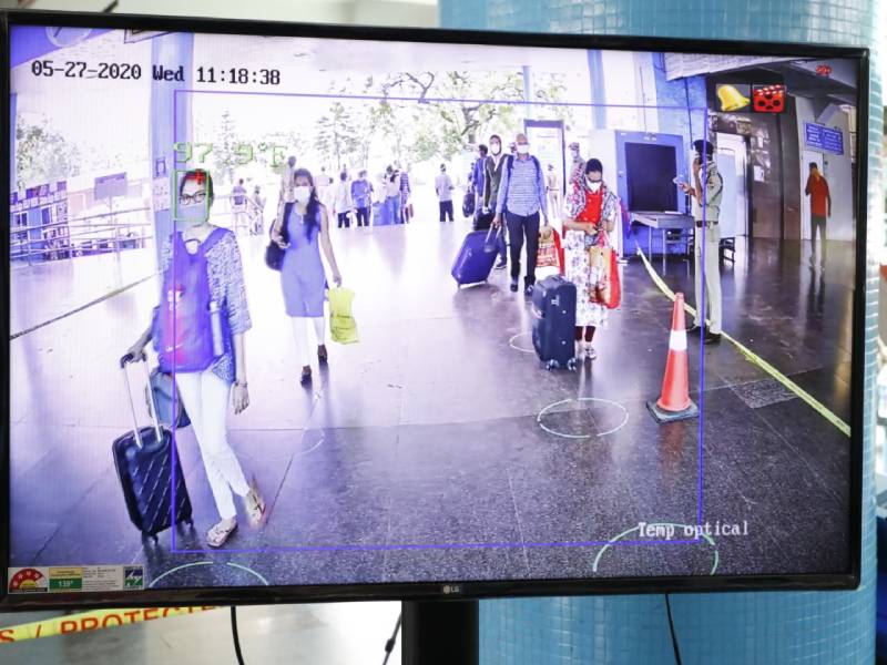 COVID-19: Automatic thermal scanners at Hyderabad, Secunderabad railway stations COVID-19: Automatic thermal scanners at Hyderabad, Secunderabad railway stations