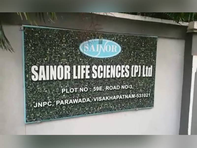 Two killed, four hospitalized after gas leaks from Sainor Life Sciences Pharma at Vizag