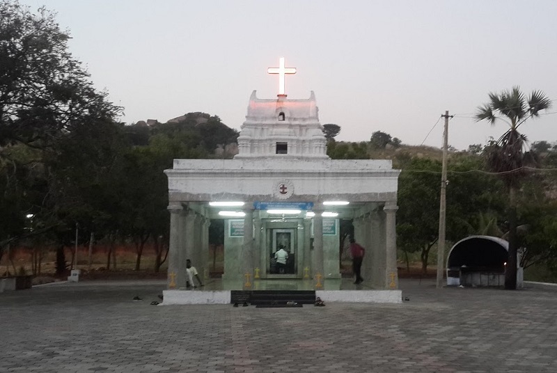 Zion Hill Church In Shanti Nagar Near Bomma Samudram Of Chittoor District