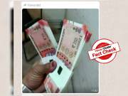 WhatsApp viral image of Rs 350 note is photoshopped and NOT REAL