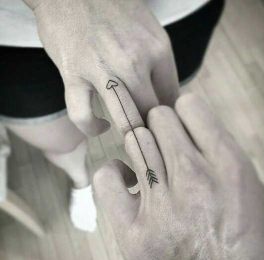 Arrow Couple Tattoo