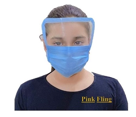 Full Face Masks With Plastic Shield