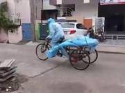 Covid body in Guntur carried to graveyard in rickshaw