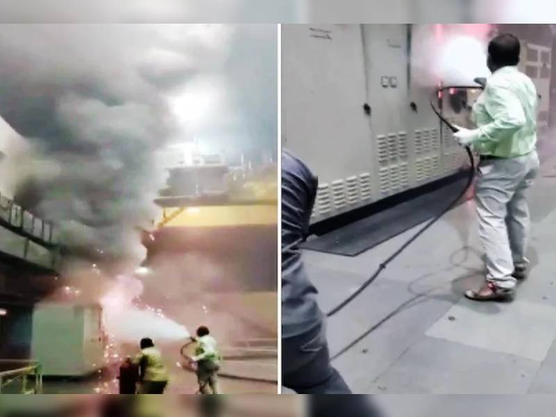 TS Genco Deputy Engineer cites short circuit for Srisailam Power Plant fire accident TS Genco Deputy Engineer cites short circuit for Srisailam Power Plant fire accident