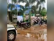 Police inspector suspended for kicking old Dalit man in Srikakulam
