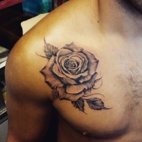 22 Charming plant  flower tattoo for men  Guys inspirations