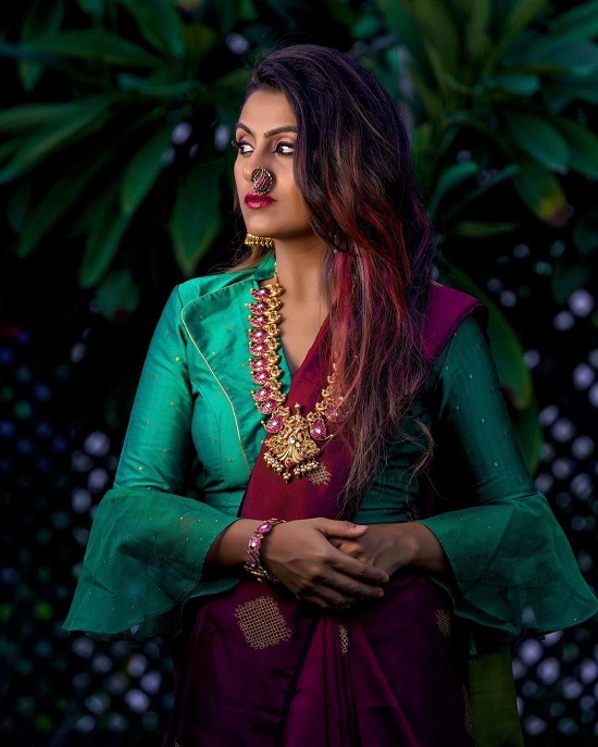 10 Latest Silk Saree Blouse Designs to Rock in 2021