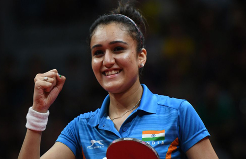 Indian table tennis player Manika Batra