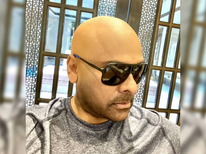 For a change, Chiru goes bald For a change, Chiru goes bald