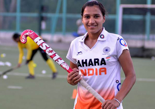 Indian field hockey player Rani Rampal