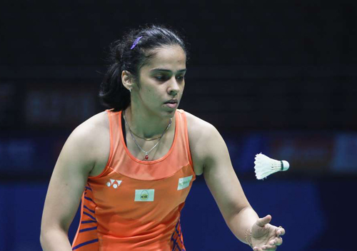 Indian professional badminton singles player Saina Nehwal