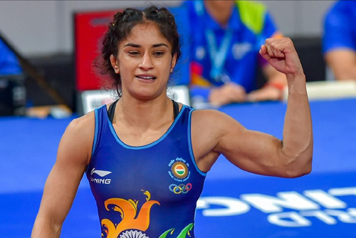 Indian wrestler Vinesh Phogat