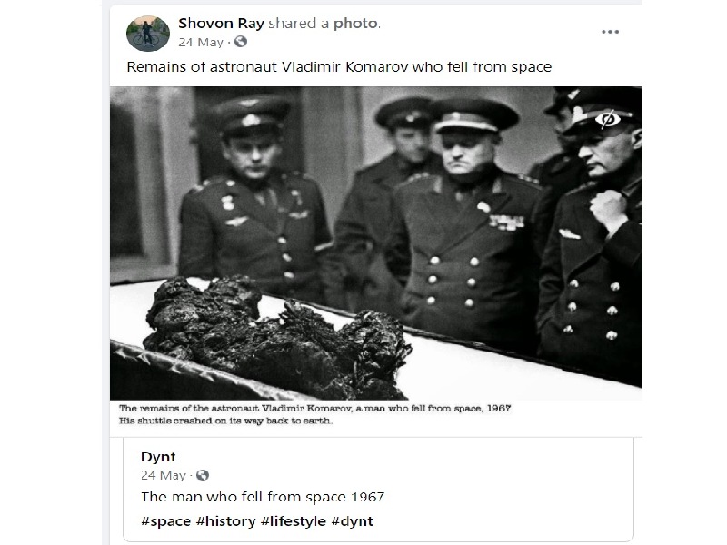 Fact Check: Picture showing charred body in an open coffin is indeed of ...