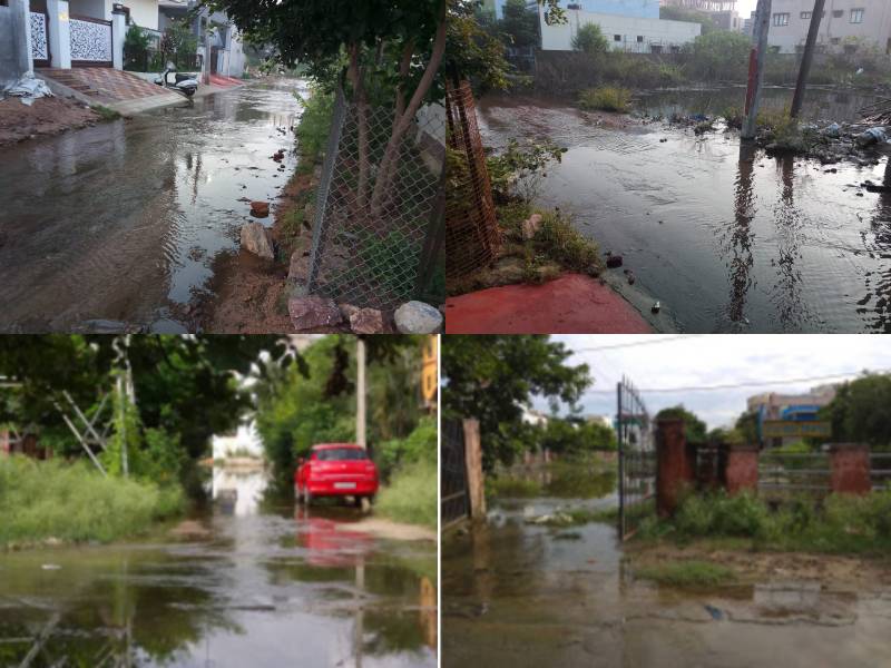 Sewage-filled colonies of Sri Sai Nagar and Tirumala Nagar putting residents at risk of ill-health