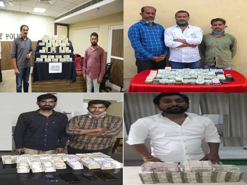 Hawala crackdown: In four days Hyderabad police seize Rs 1.97 crore